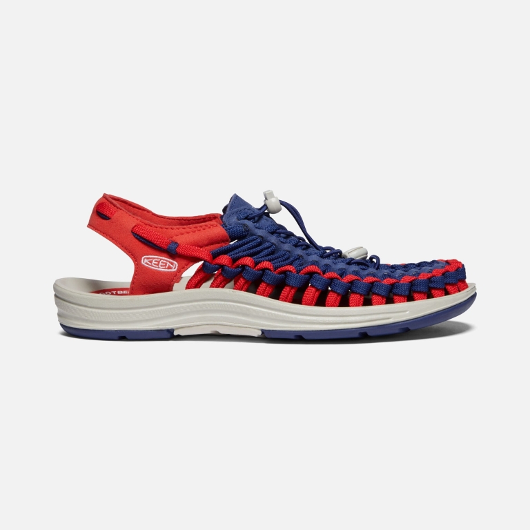 Keen UNEEK Evo Sandals - Women's Blue Red Sandals